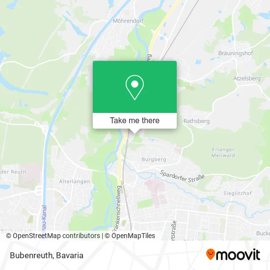Карта Bubenreuth