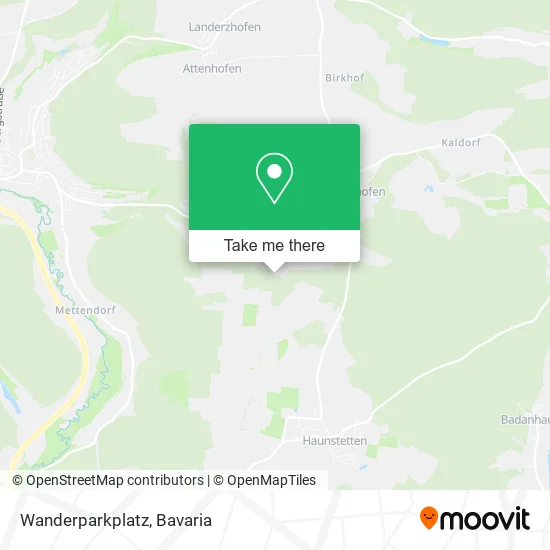 Карта Wanderparkplatz