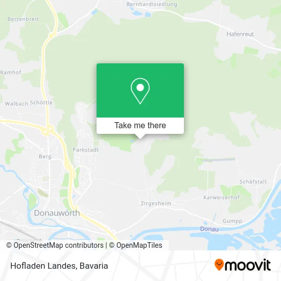 Карта Hofladen Landes