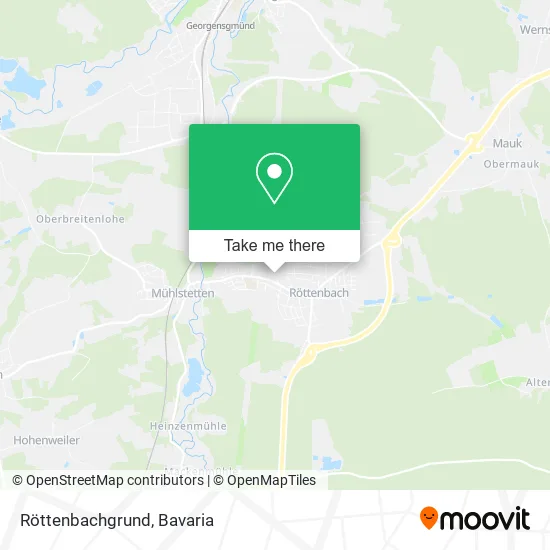 Карта Röttenbachgrund