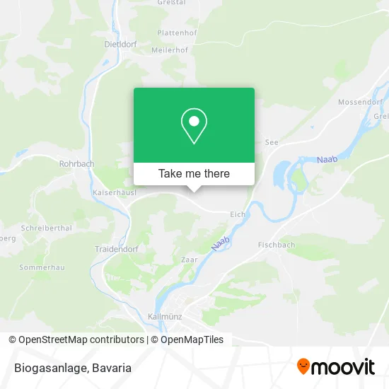 Карта Biogasanlage