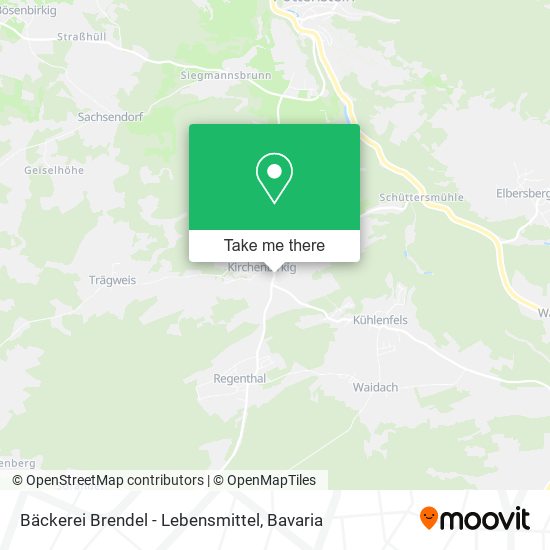 Bäckerei Brendel - Lebensmittel map