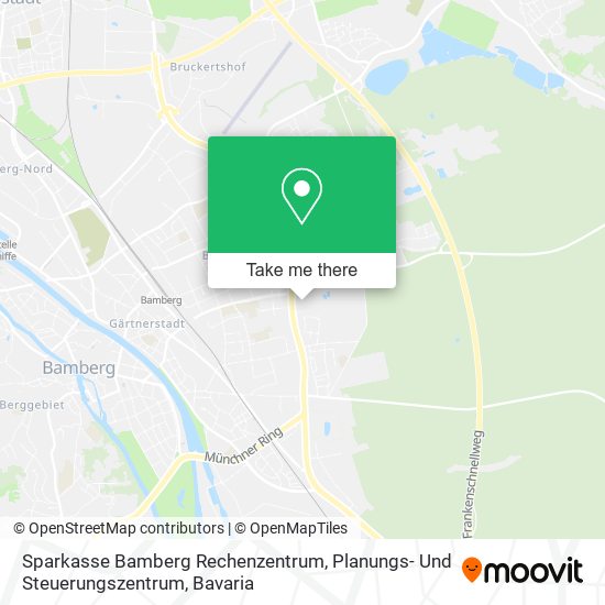 Sparkasse Bamberg Rechenzentrum, Planungs- Und Steuerungszentrum map