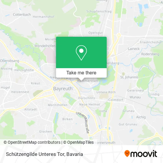 Карта Schützengilde Unteres Tor