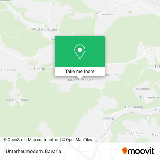 Карта Unterheumödern