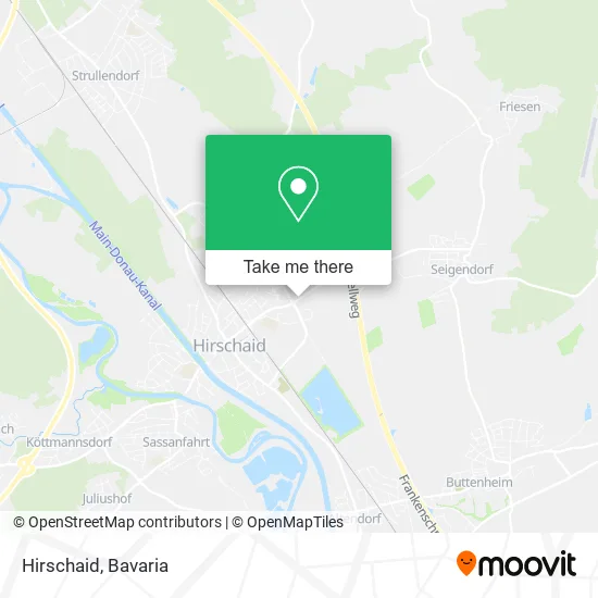 Карта Hirschaid