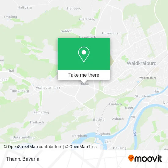 Карта Thann