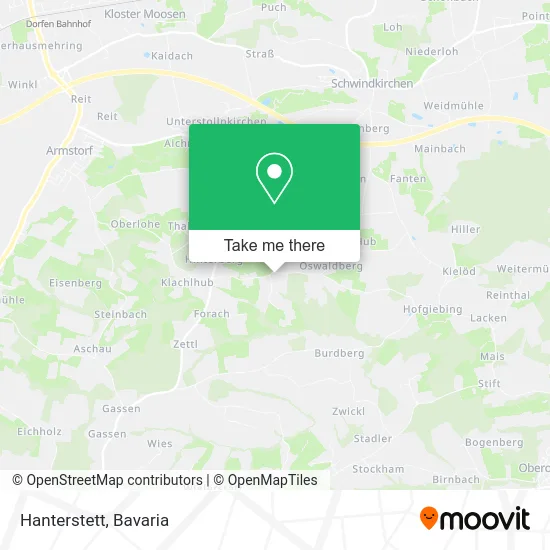 Карта Hanterstett