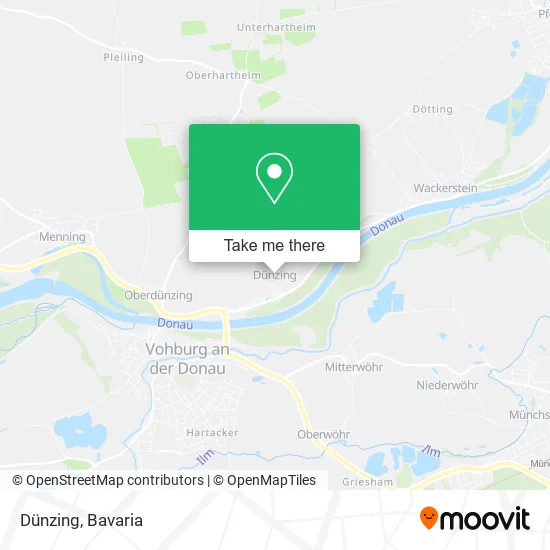 Карта Dünzing