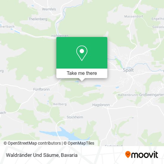 Waldränder Und Säume map