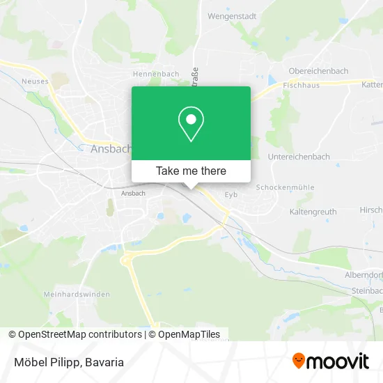 Карта Möbel Pilipp