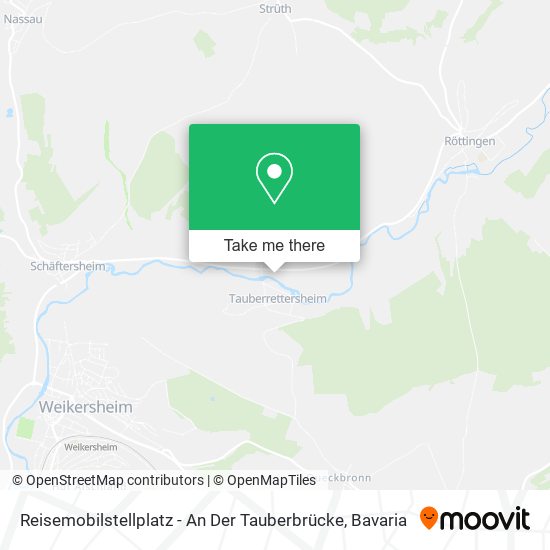 Reisemobilstellplatz - An Der Tauberbrücke map