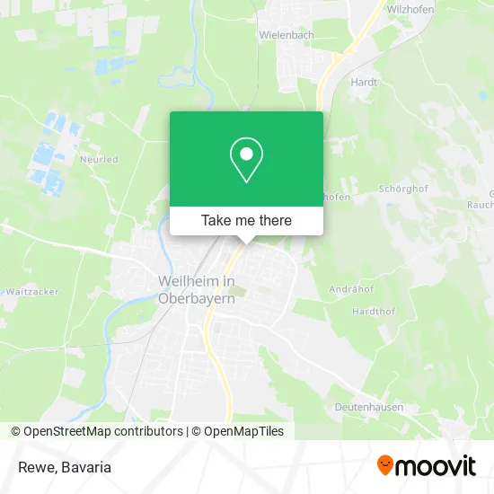 Карта Rewe
