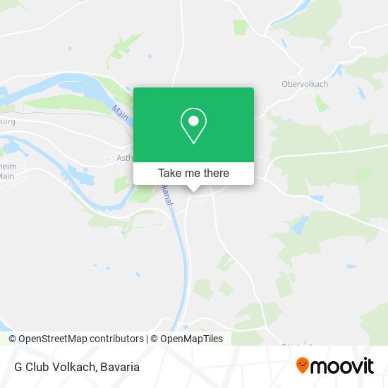 G Club Volkach map