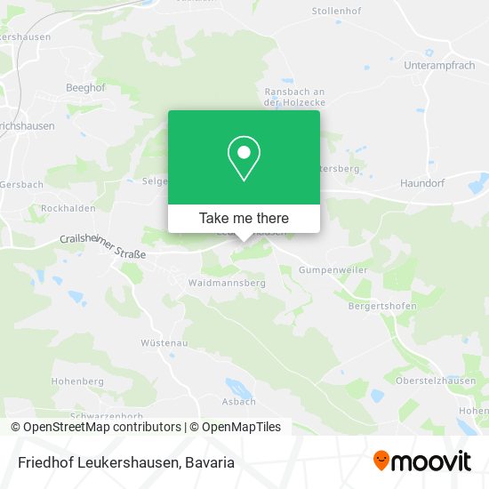 Friedhof Leukershausen map