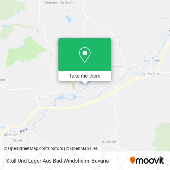 Карта Stall Und Lager Aus Bad Windsheim