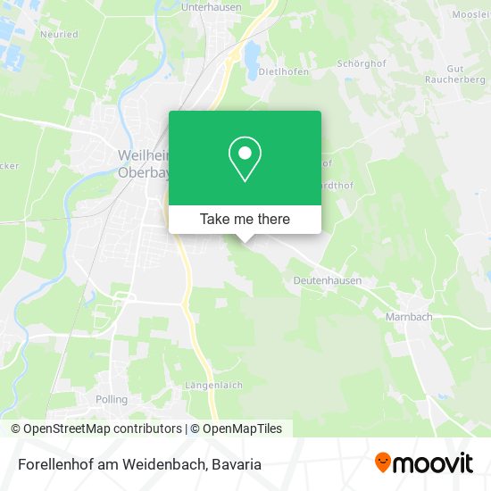 Forellenhof am Weidenbach map