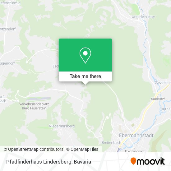 Pfadfinderhaus Lindersberg map