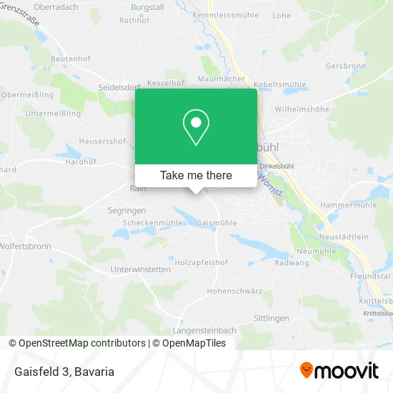 Карта Gaisfeld 3