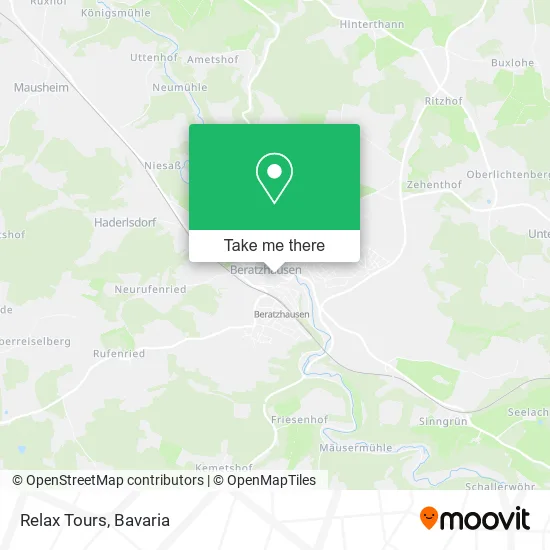 Карта Relax Tours