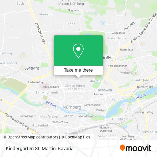 Kindergarten St. Martin map