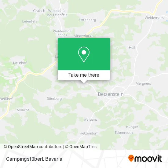Карта Campingstüberl