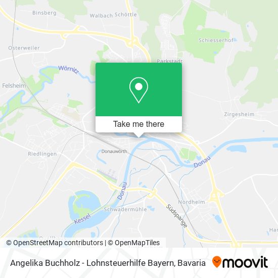 Angelika Buchholz - Lohnsteuerhilfe Bayern map