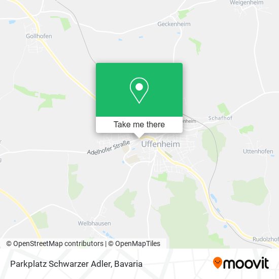 Parkplatz Schwarzer Adler map