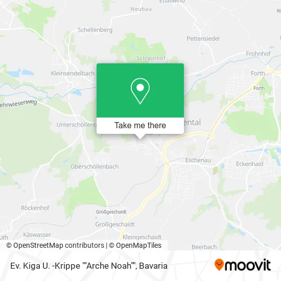Карта Ev. Kiga U. -Krippe ""Arche Noah""