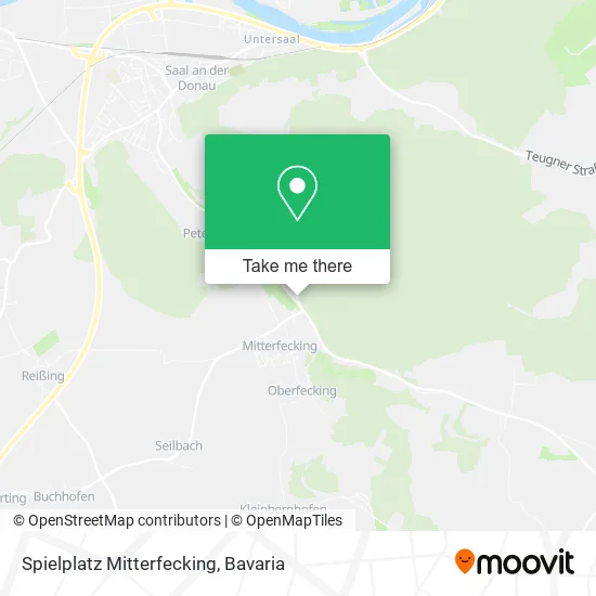 Карта Spielplatz Mitterfecking