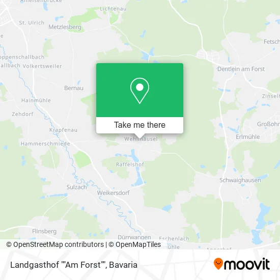 Карта Landgasthof ""Am Forst""
