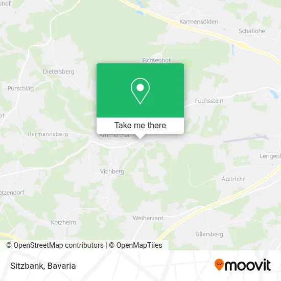 Sitzbank map