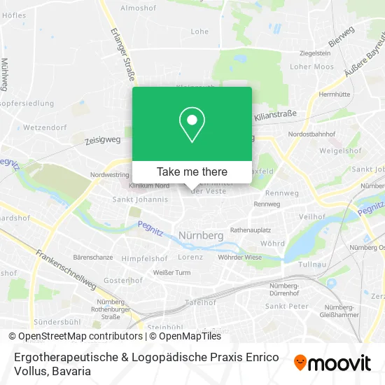 Карта Ergotherapeutische & Logopädische Praxis Enrico Vollus
