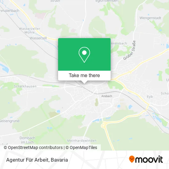 Карта Agentur Für Arbeit