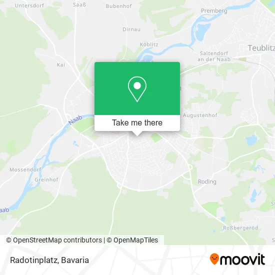 Карта Radotinplatz
