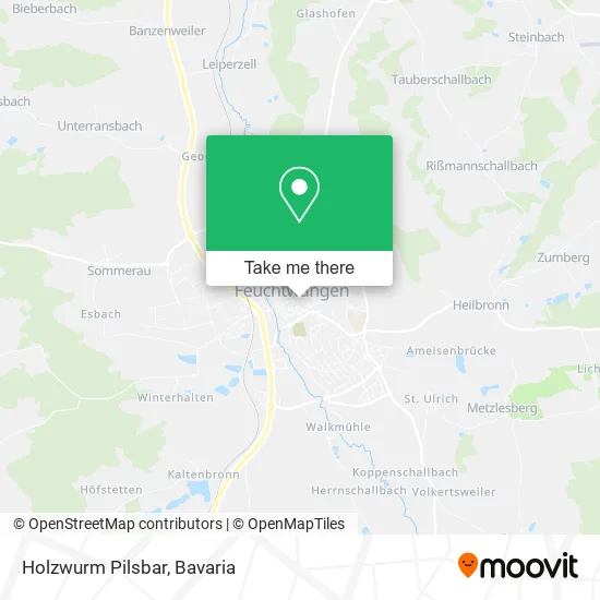 Карта Holzwurm Pilsbar