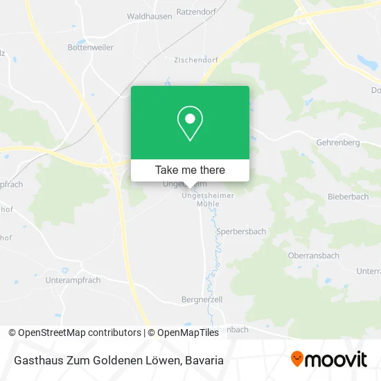 Карта Gasthaus Zum Goldenen Löwen