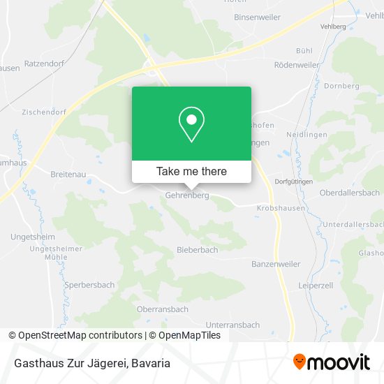Gasthaus Zur Jägerei map