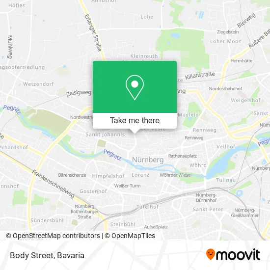 Карта Body Street