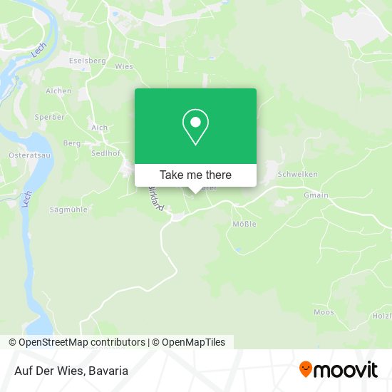 Auf Der Wies map