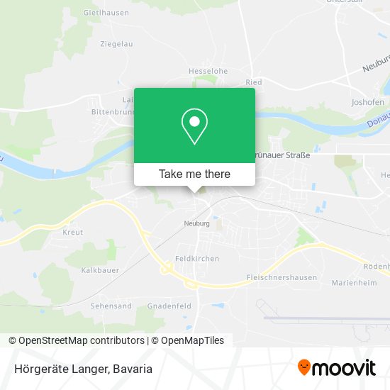 Hörgeräte Langer map