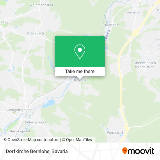 Карта Dorfkirche Bernlohe