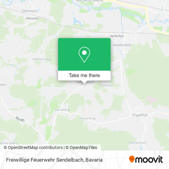 Карта Freiwillige Feuerwehr Sendelbach