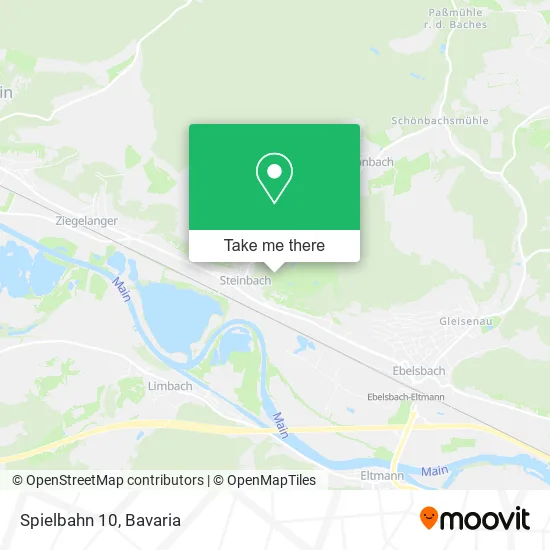Карта Spielbahn 10