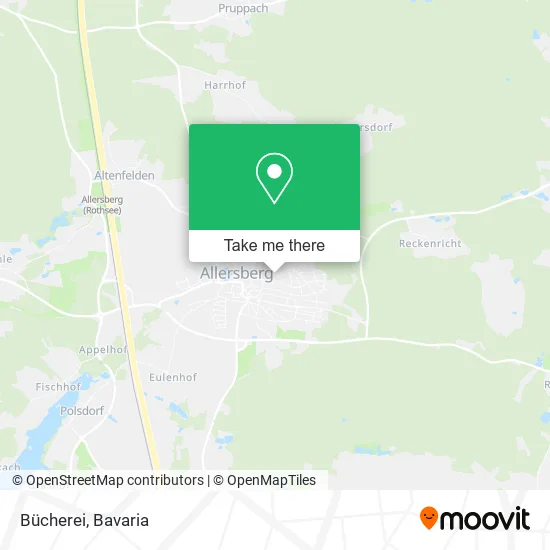 Карта Bücherei
