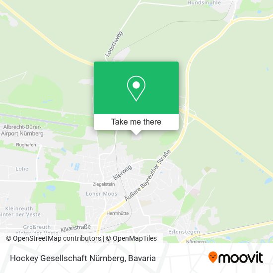 Hockey Gesellschaft Nürnberg map