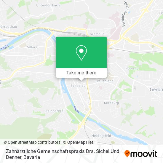 Zahnärztliche Gemeinschaftspraxis Drs. Sichel Und Denner map