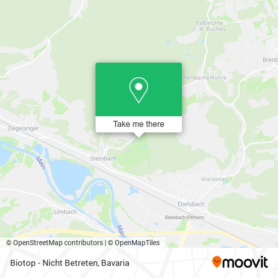 Biotop - Nicht Betreten map