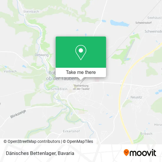 Dänisches Bettenlager map