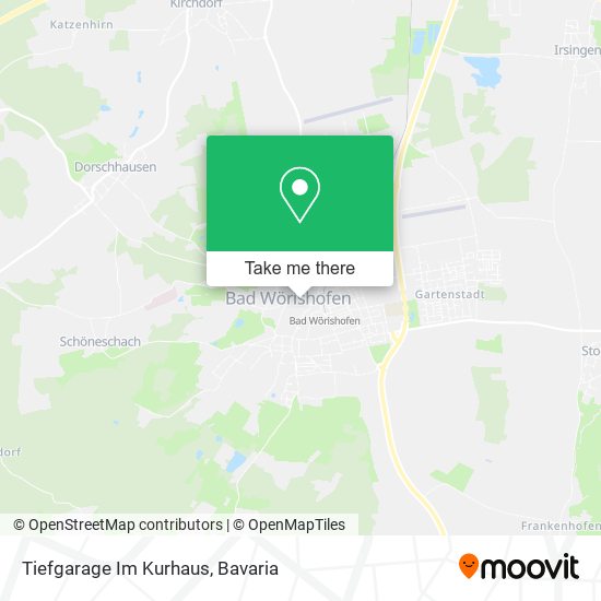Tiefgarage Im Kurhaus map